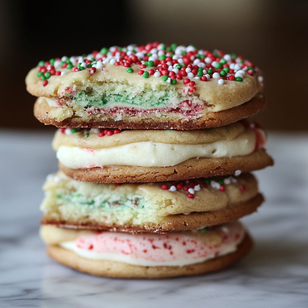 Spumoni cookie